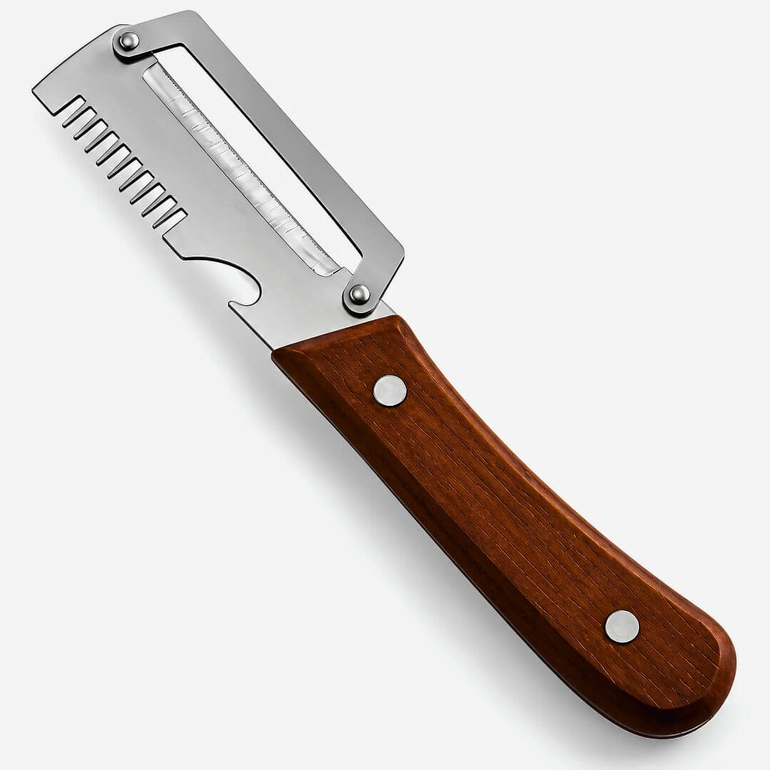3 in 1 Peeler Knife Stainless Steel Kitchen Tool